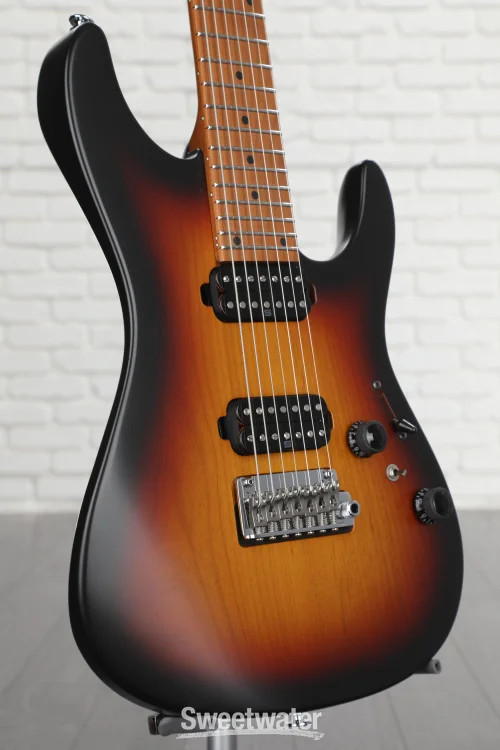Ibanez Prestige AZ24027 7-string Electric Guitar – Tri Fade Burst Flat