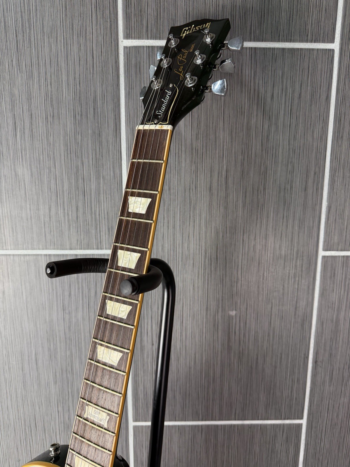 2014 Gibson Les Paul Traditional 120th Anniversary Ocean Blue Flame Top w/ Case