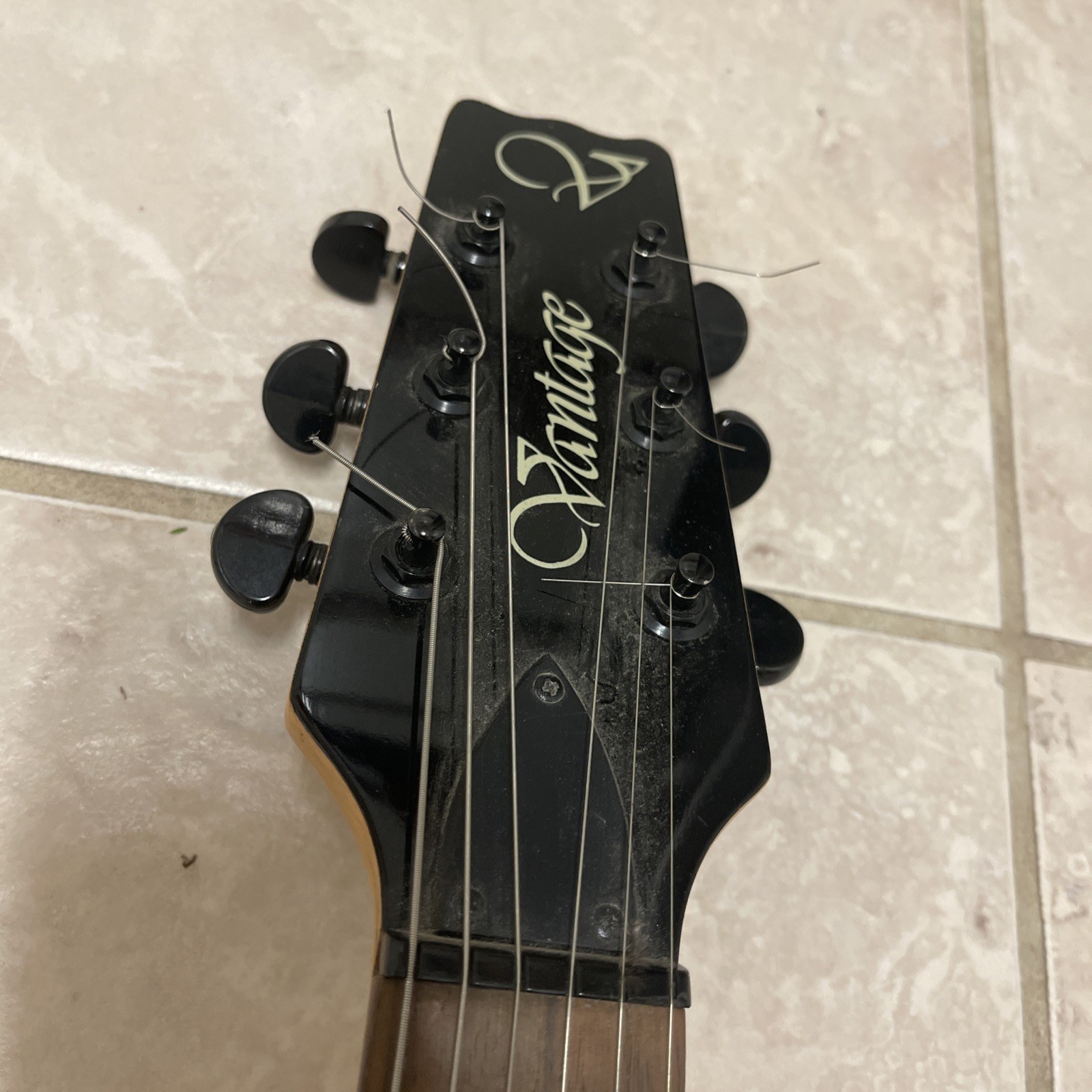 Vintage Vantage VS Electric Sunburst Guitar