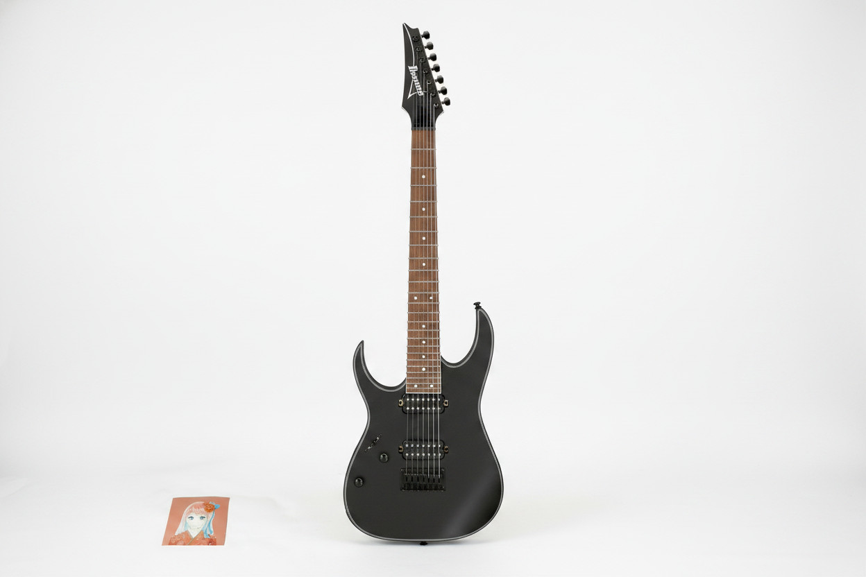 Ibanez RG7421EXL BKF Left-Handed 7 String Electric Guitar w/ Soft Case
