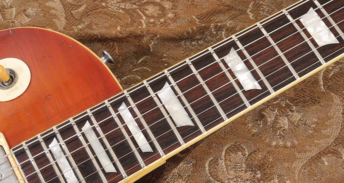Burny FLG 1980 Les Paul Standard Type Electric Guitar Sunburst Flame MIJ Japan