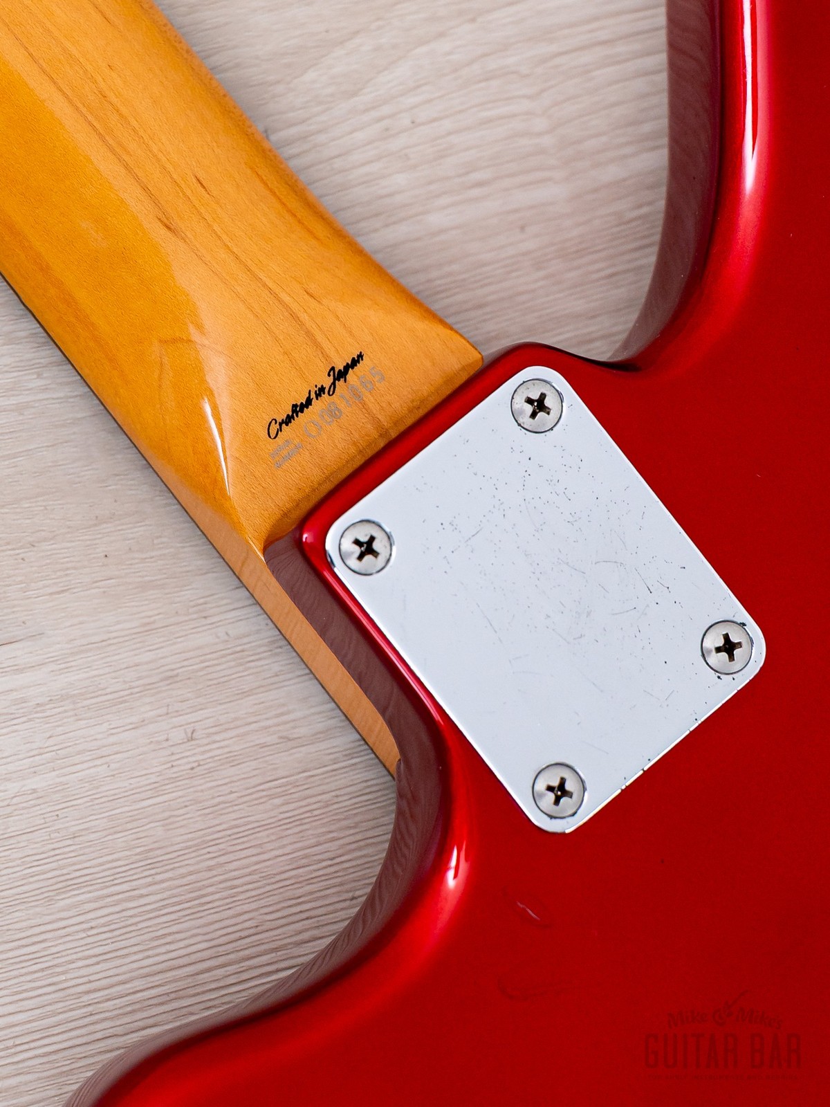 1999 Fender Jaguar ’62 Vintage Reissue JG66-85 Candy Apple Red + Headstock, CIJ