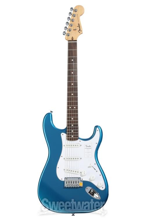 Fender Standard Stratocaster Electric Guitar – Aqua Marine Metal
