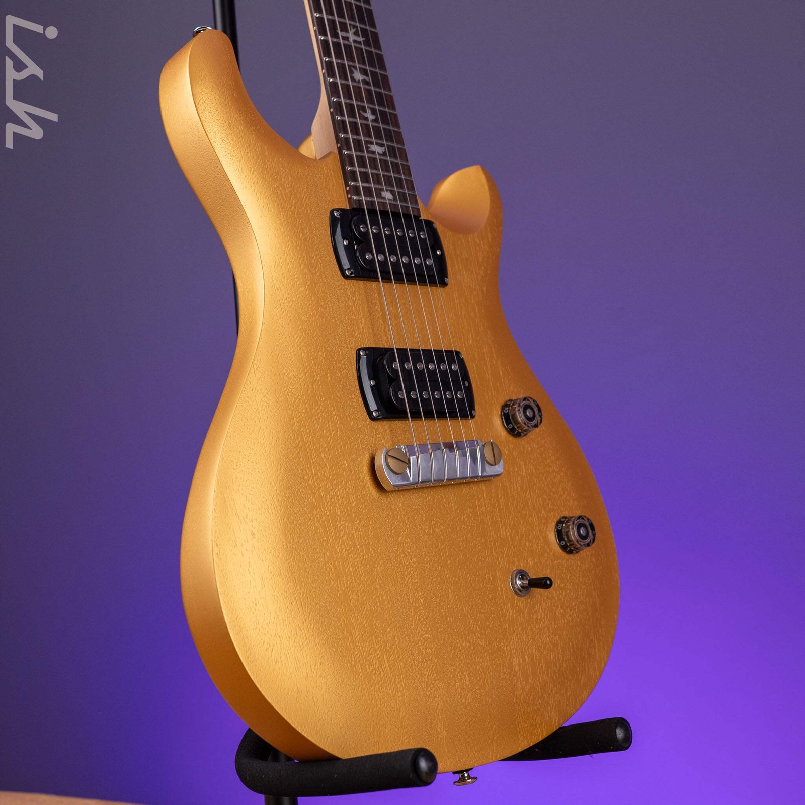 PRS SE CE 24 Standard Stoptail Satin Metallic Gold