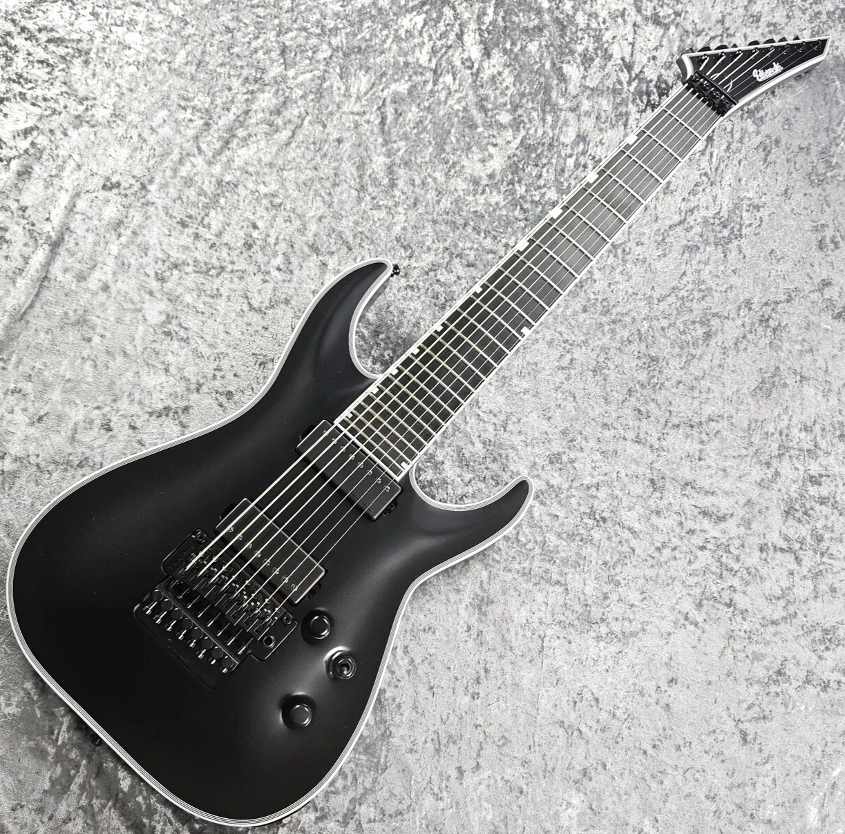EDWARDS E-HORIZON-8 FR Black Electric Guitar