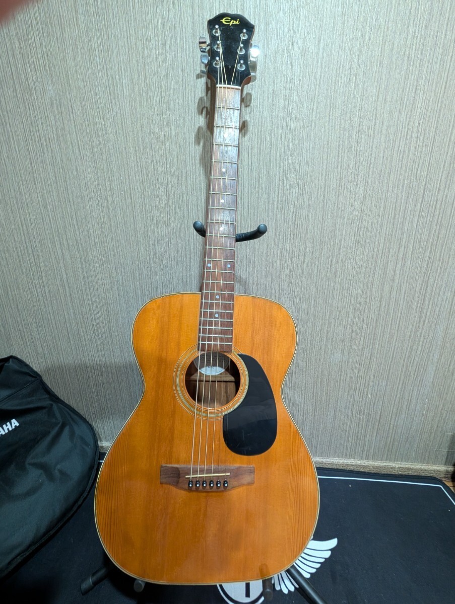 Rare/Epi (Epiphone) A-10 modified electric acoustic saddle brass 160 size cash