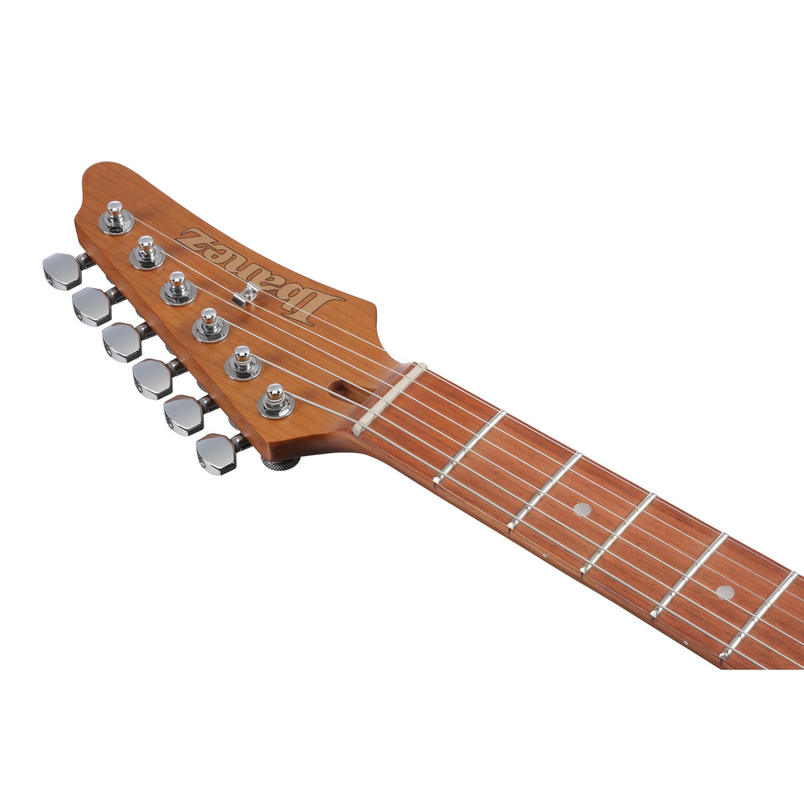 Ibanez AZ22S1F Standard Electric Guitar, Jatoba FB, Transparent Black Sunburst