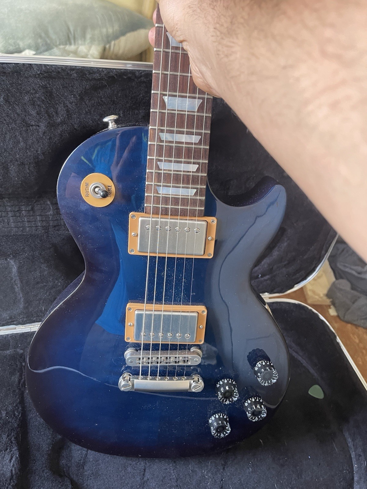 2015 Gibson Les Paul Studio 100th Anniversary – Manhattan Midnight Blue