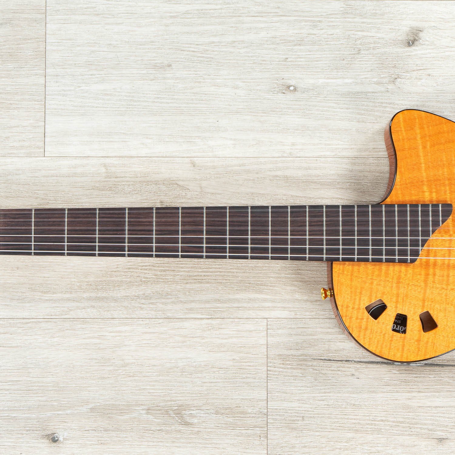 Cordoba Stage Electric Nylon String Guitar, Pau Ferro Fretboard, Natural Amber
