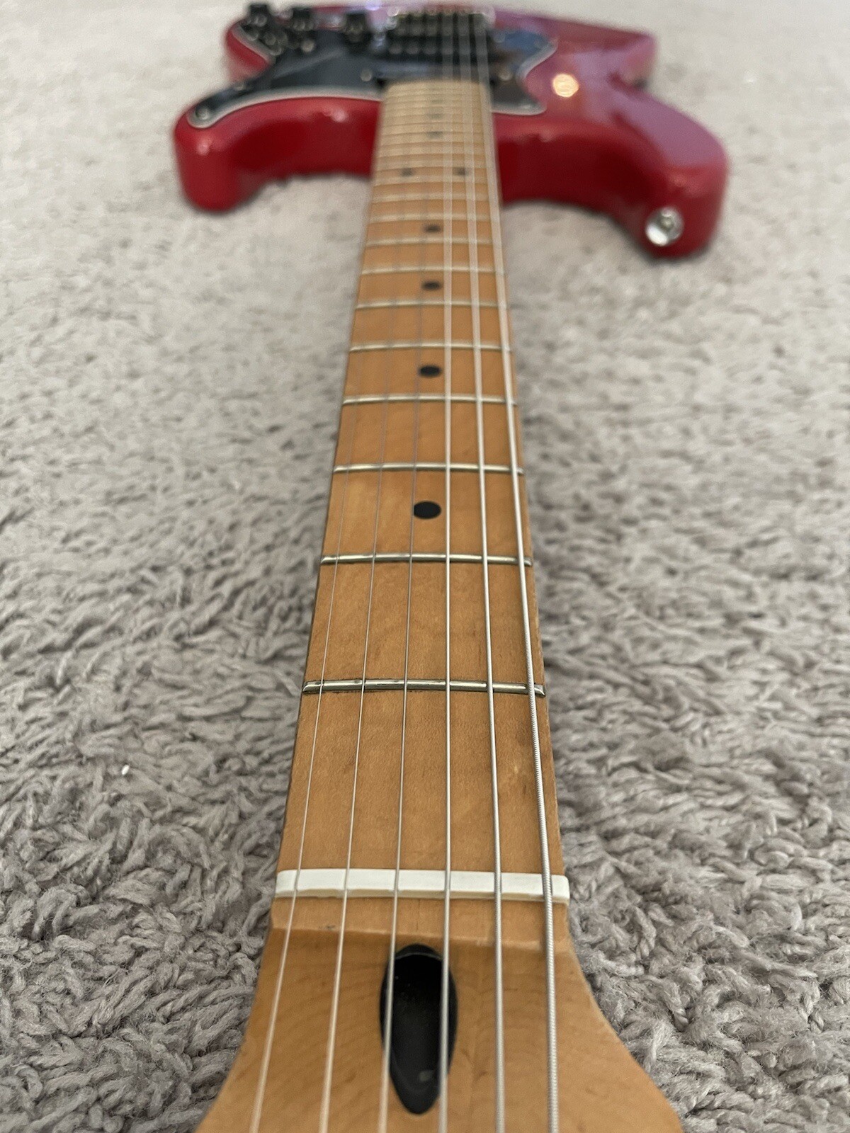 Fender Standard Stratocaster 1994 MIM HSH Torino Red Vintage Modified Guitar