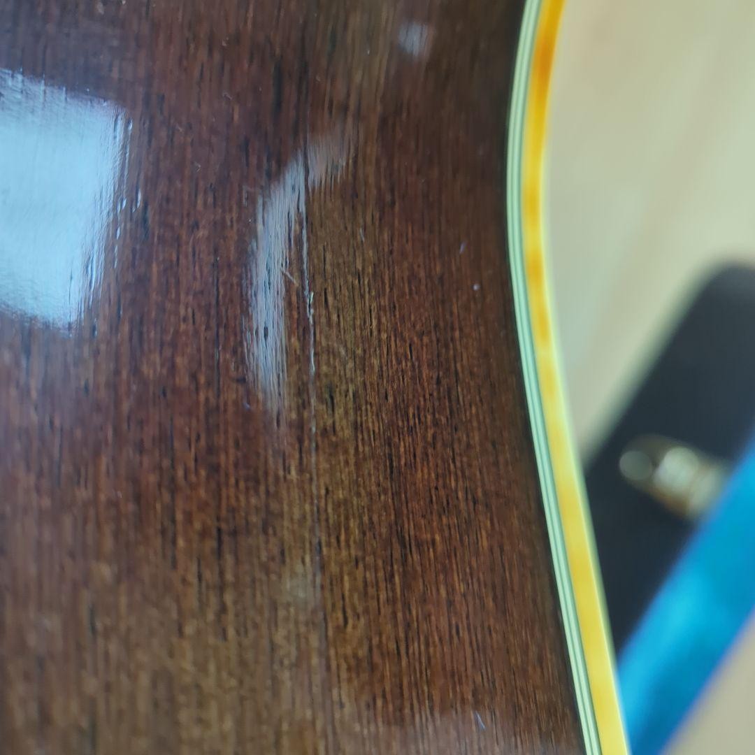 Yamaha L-10 acoustic guitar with hard case Jacaranda
