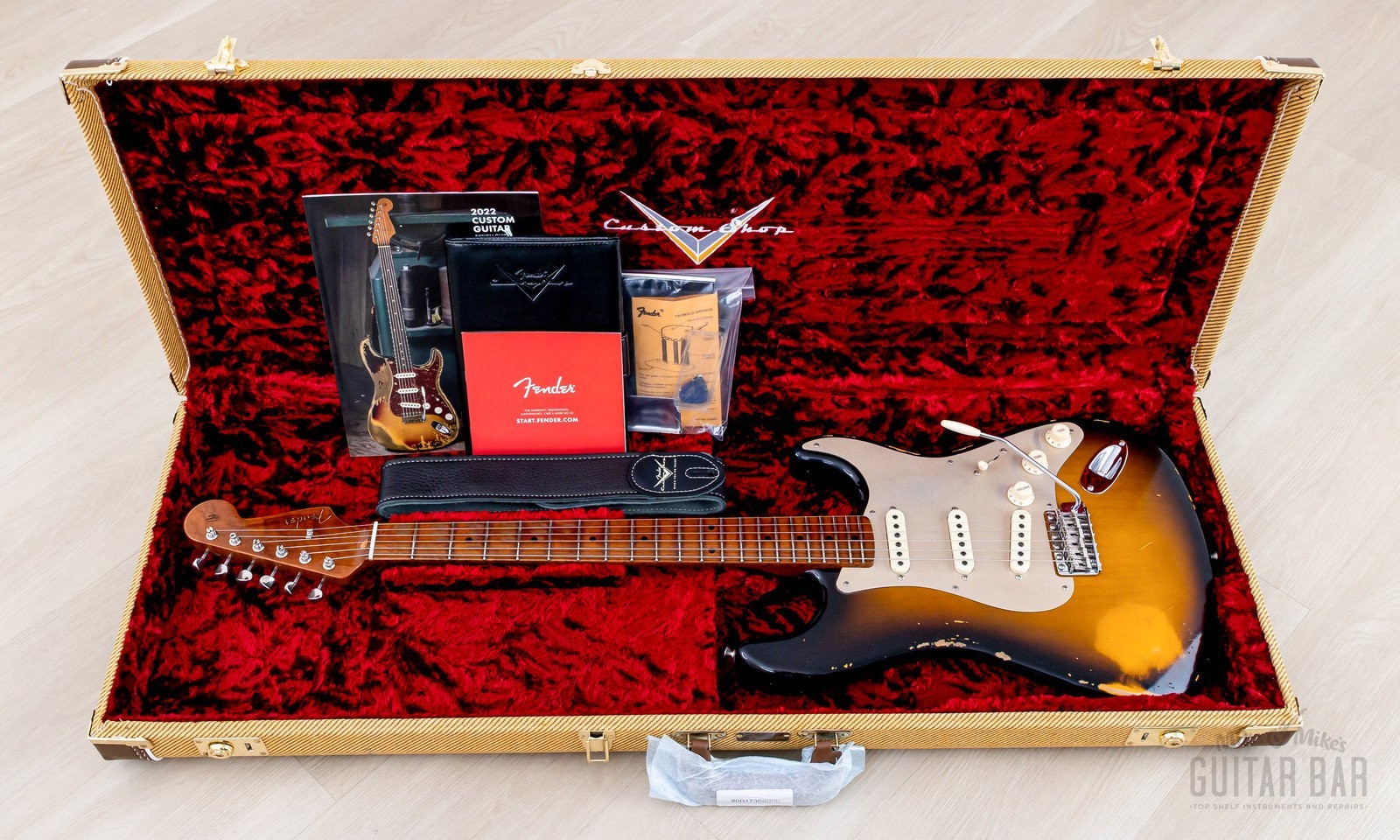 Fender Custom Shop 1956 Stratocaster Roasted Relic Faded w/ Fat ’60s Pickups