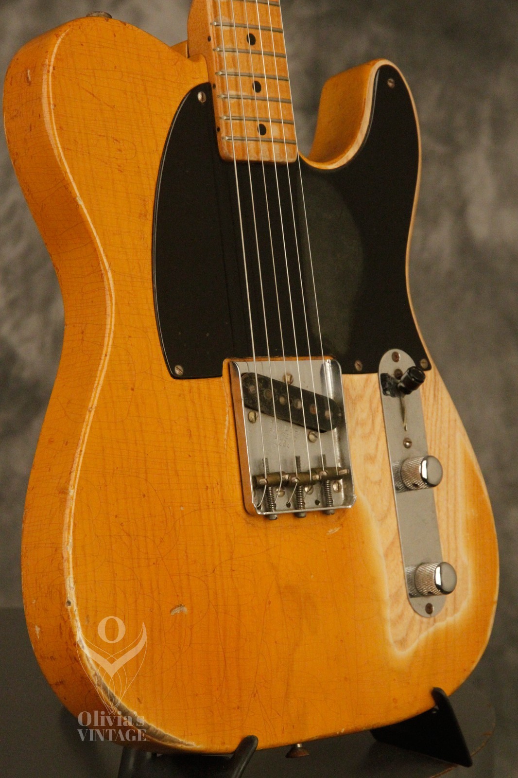 all original 1951 Fender ESQUIRE Blonde with orig. hardshell case