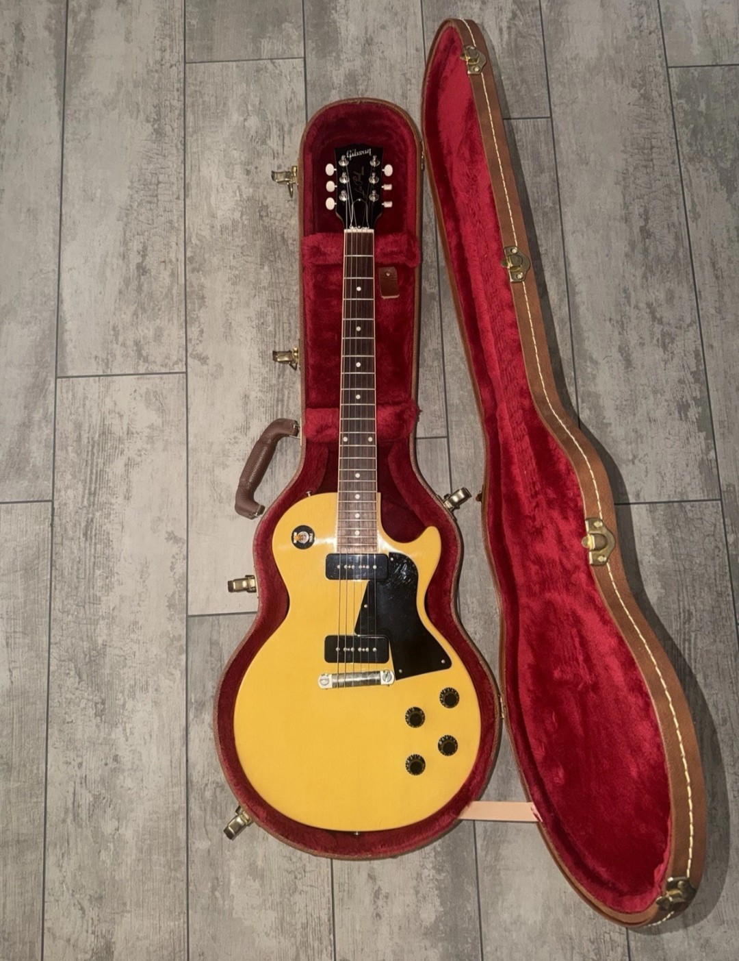 Gibson Les Paul Special Yellow Solid Mahogany 6-String RH w/ Hard Case