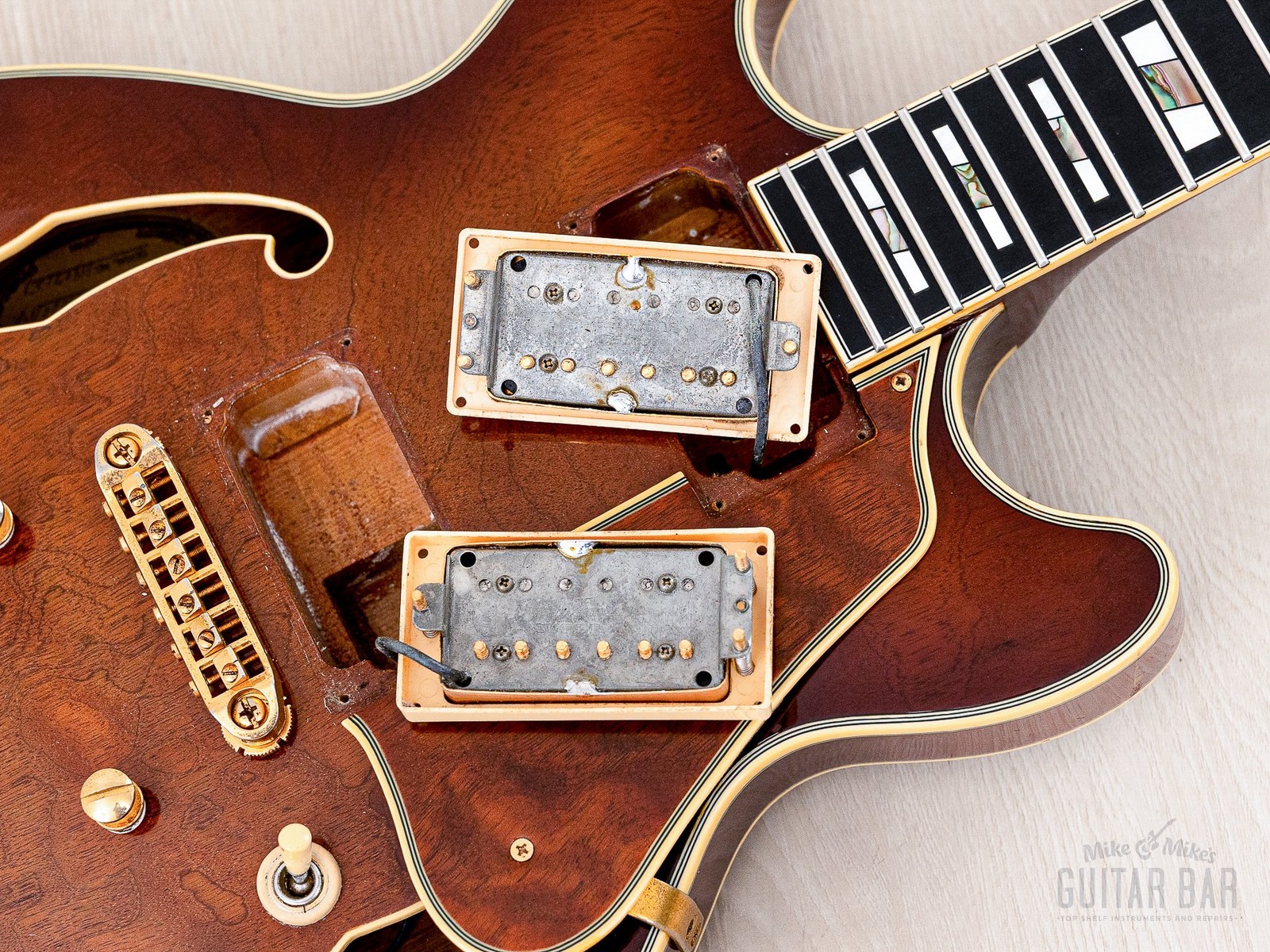 1990 Ibanez Artstar AM200 Burl Mahogany Vintage Semi-Hollow Guitar