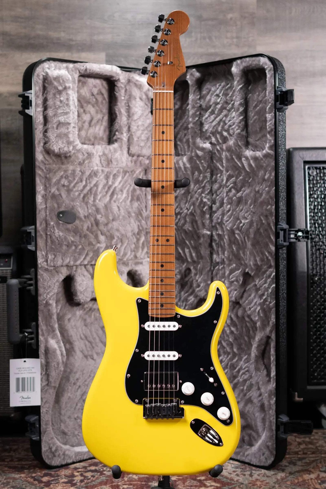Fender Limited Edition American Ultra II HSS Stratocaster Electric Guitar – Graf