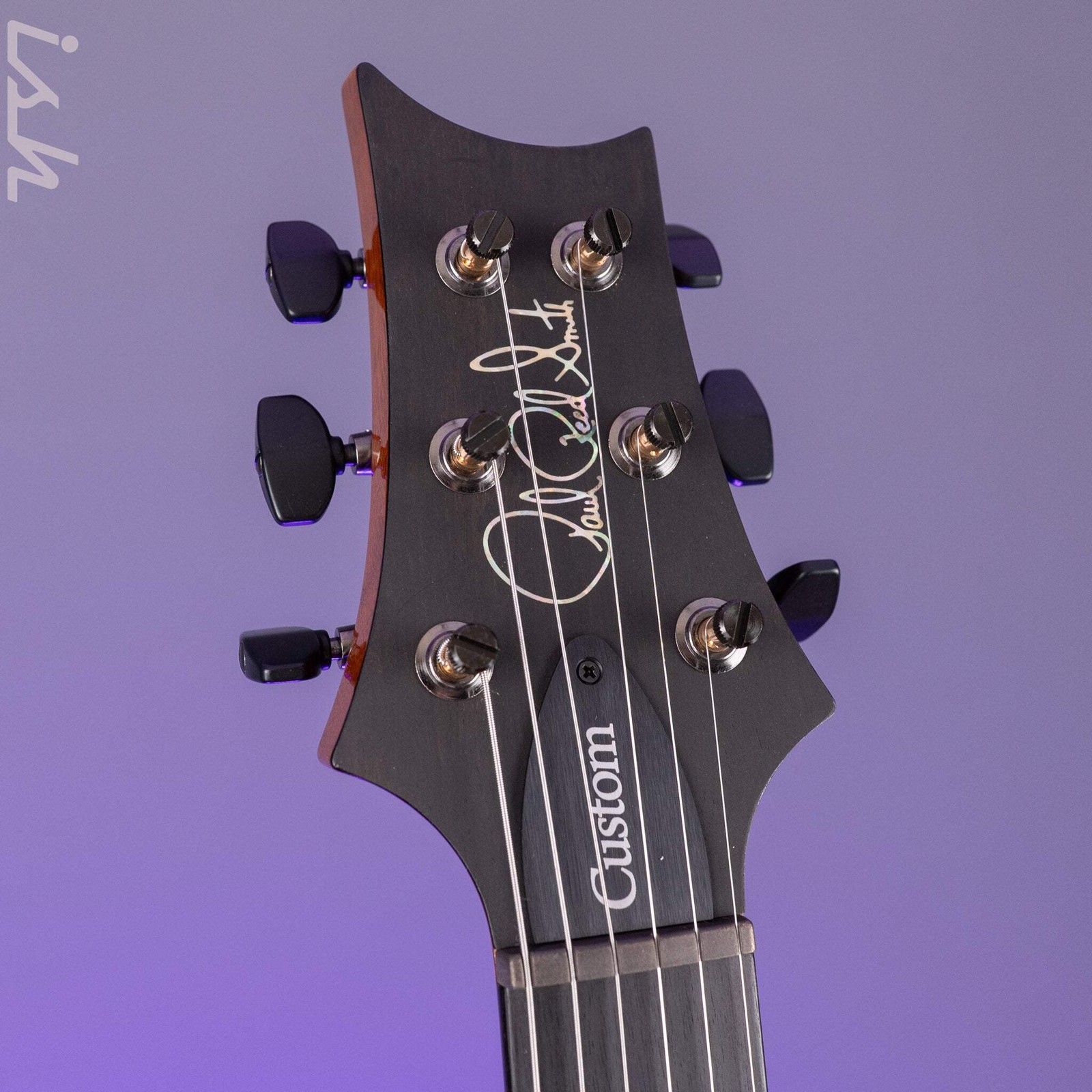 PRS Wood Library Custom 24 Artist Quilt Maple Natural Smokeburst