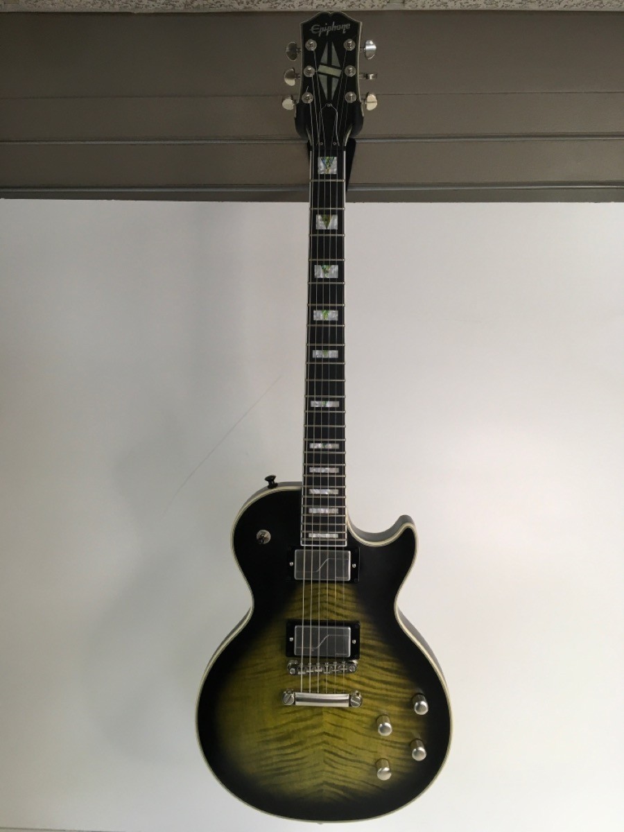 Epiphone LES PAUL PROPHECY EX OLIVE BURST Solid Body Electric Guitar (P24035233)