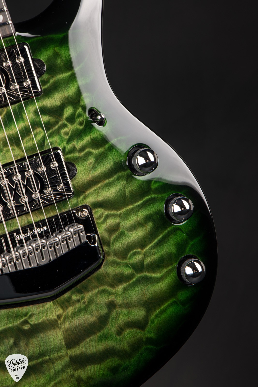 Ernie Ball Music Man BFR Majesty 7 – Malachite #9/50