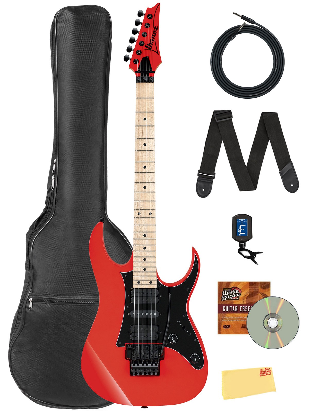 Ibanez RG550 RG Genesis Collection Electric Guitar – Road Flare Red w/ Gig Bag