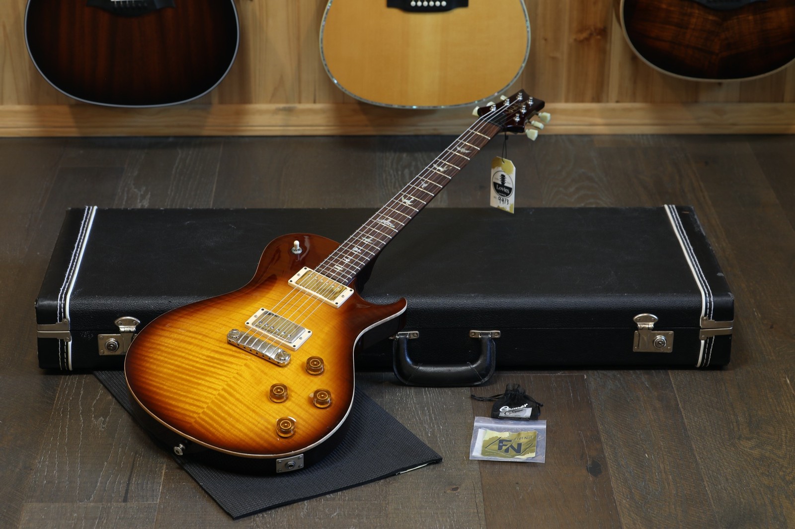 2000 PRS McCarty Single Cut 10 Top Guitar McCarty Sunburst w Bird Inlays + OHSC