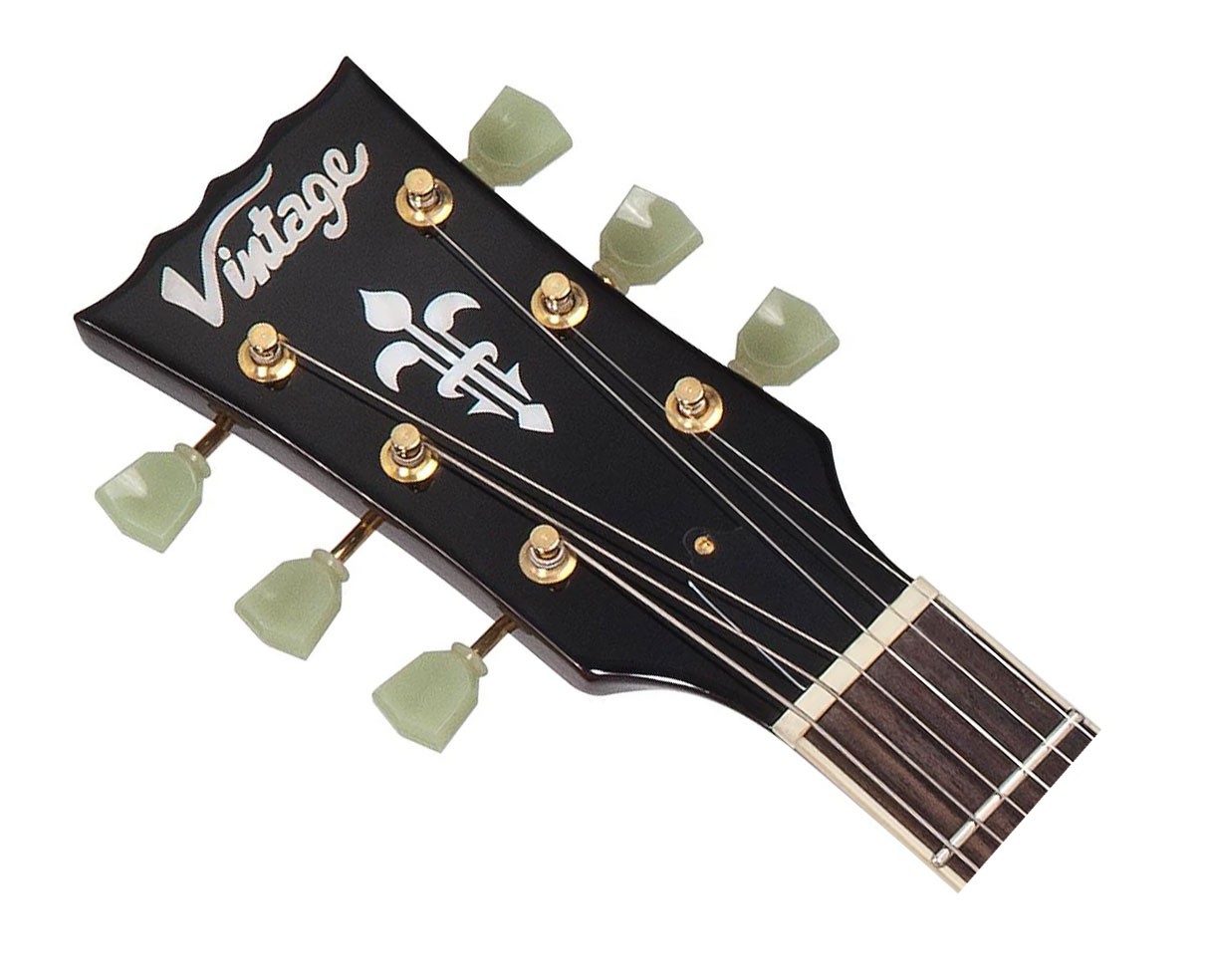 Vintage ReIssued Series V100 Electric Guitar – Tobacco Sunburst