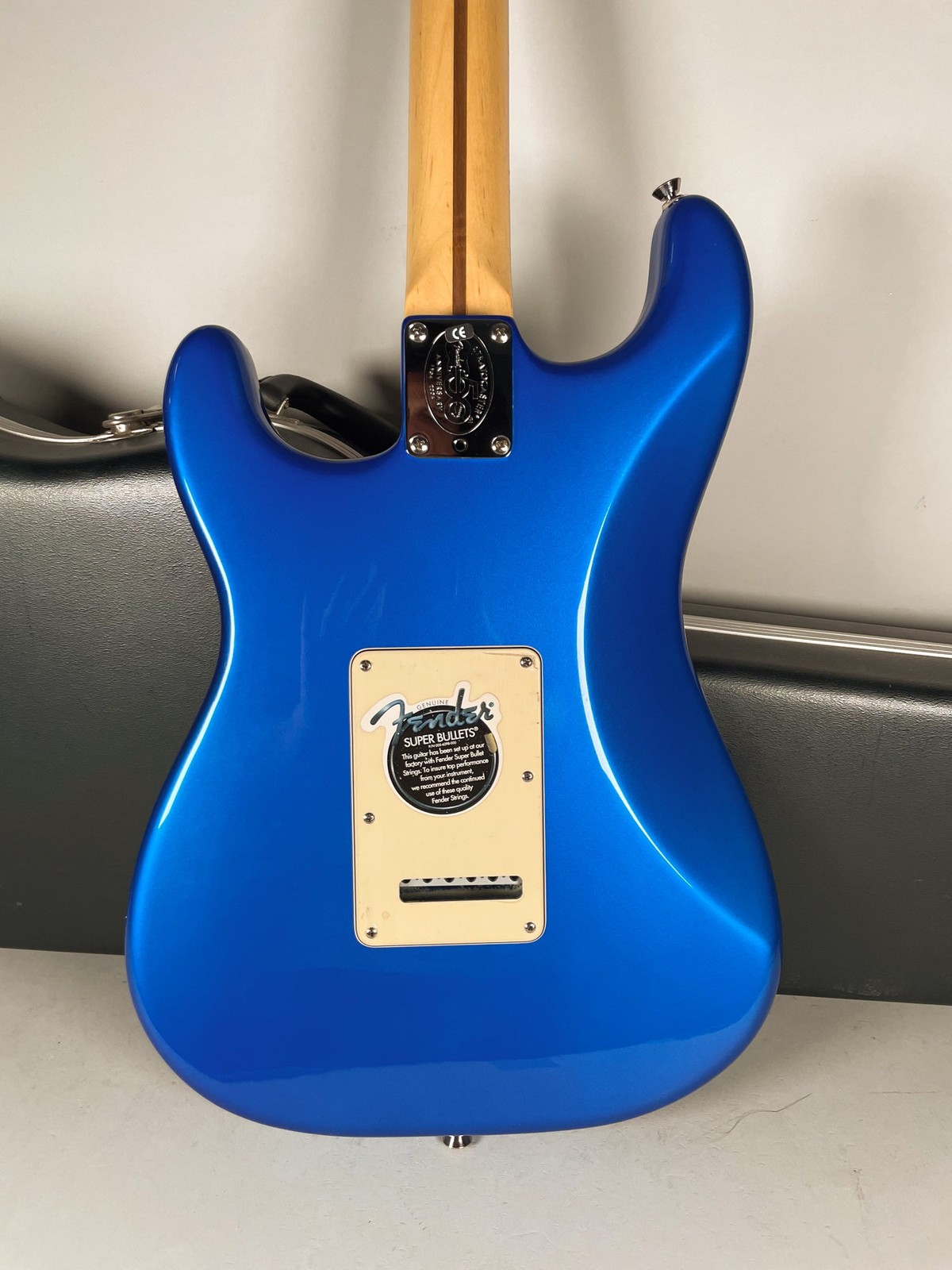 2004 Fender American Series 50th Anniversary Stratocaster Chrome Blue w/OHSC