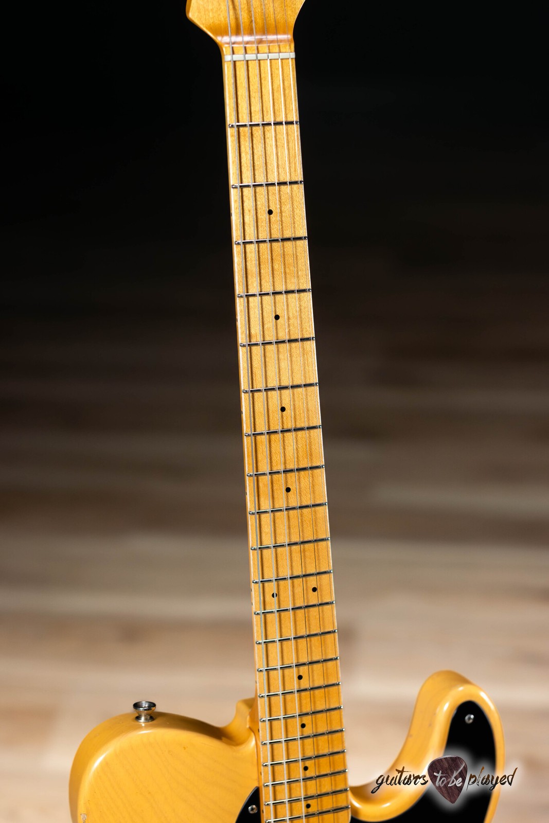 Shabat Lion Standard 1pc Swamp Ash & Maple w/ Lollar Vintage T’s – Butterscotch