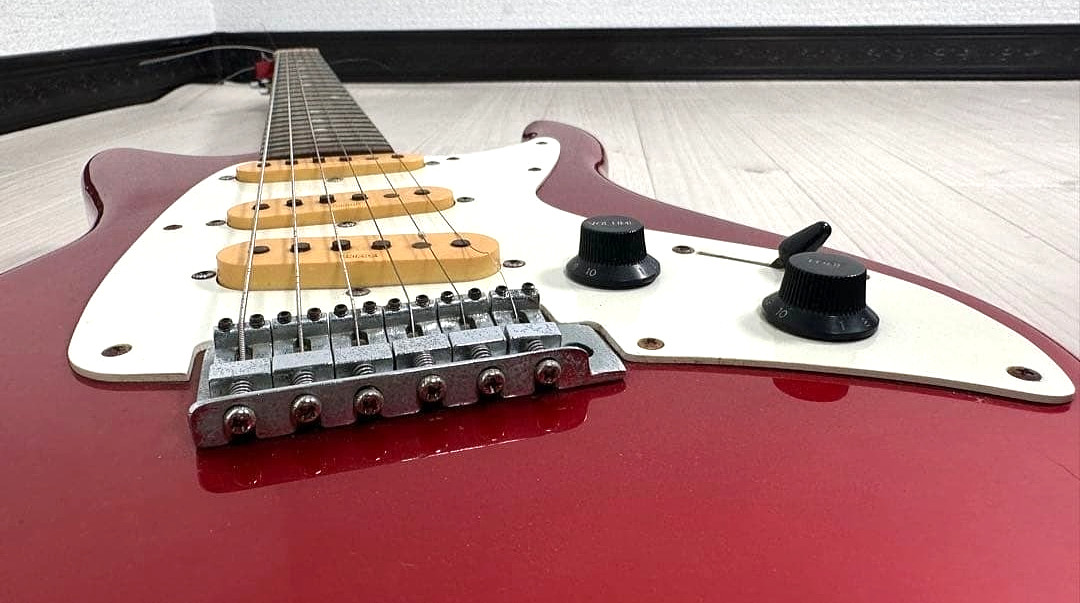 YAMAHA SS-300 Candy Red Single Coil Vintage Rare Exotic Guitar 1982 MIJ Japan