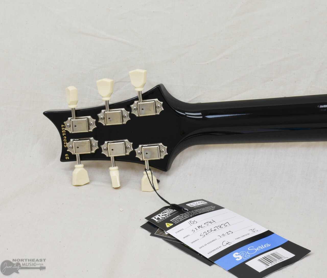 PRS Guitars S2 McCarty 594 NEMC Exclusive – Black Amber (s/n: 7837)