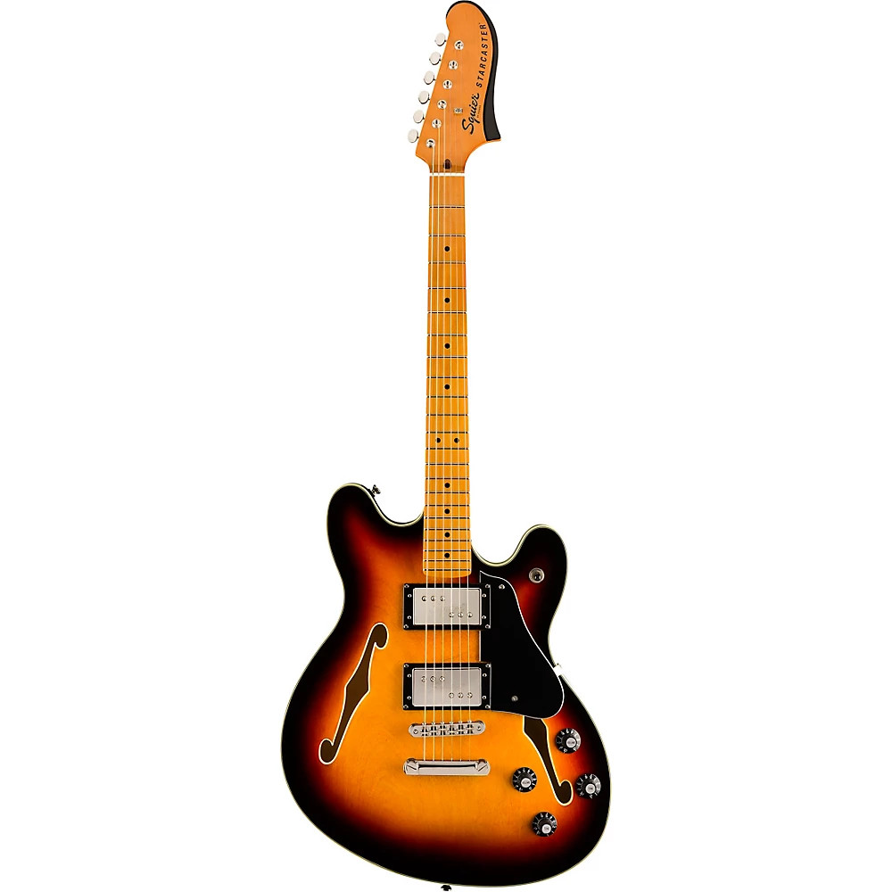 Squier Classic Vibe Starcaster Maple Fingerboard Guitar 3-Color Sunburst