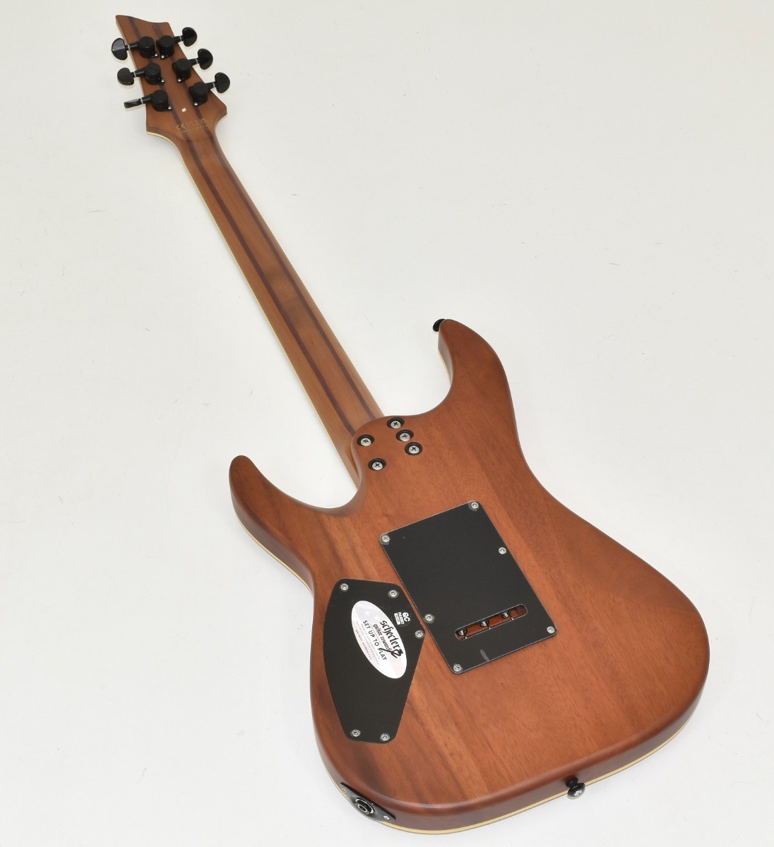 Schecter C-1 Exotic Spalted Maple Guitar Natural B-Stock 0313