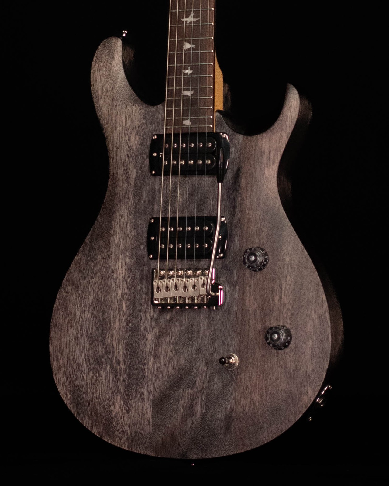 PRS SE CE24 Standard Satin, Charcoal Satin – BLEM