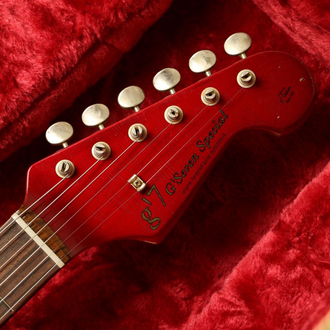 g7 Special g7-ST R Premium Perfect Aged Candy Apple Red Limited Edition Premium