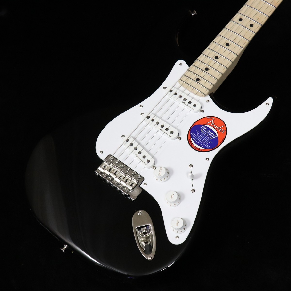 Fender Eric Clapton Signature Stratocaster Black S/N US25086307 Electric Guitar