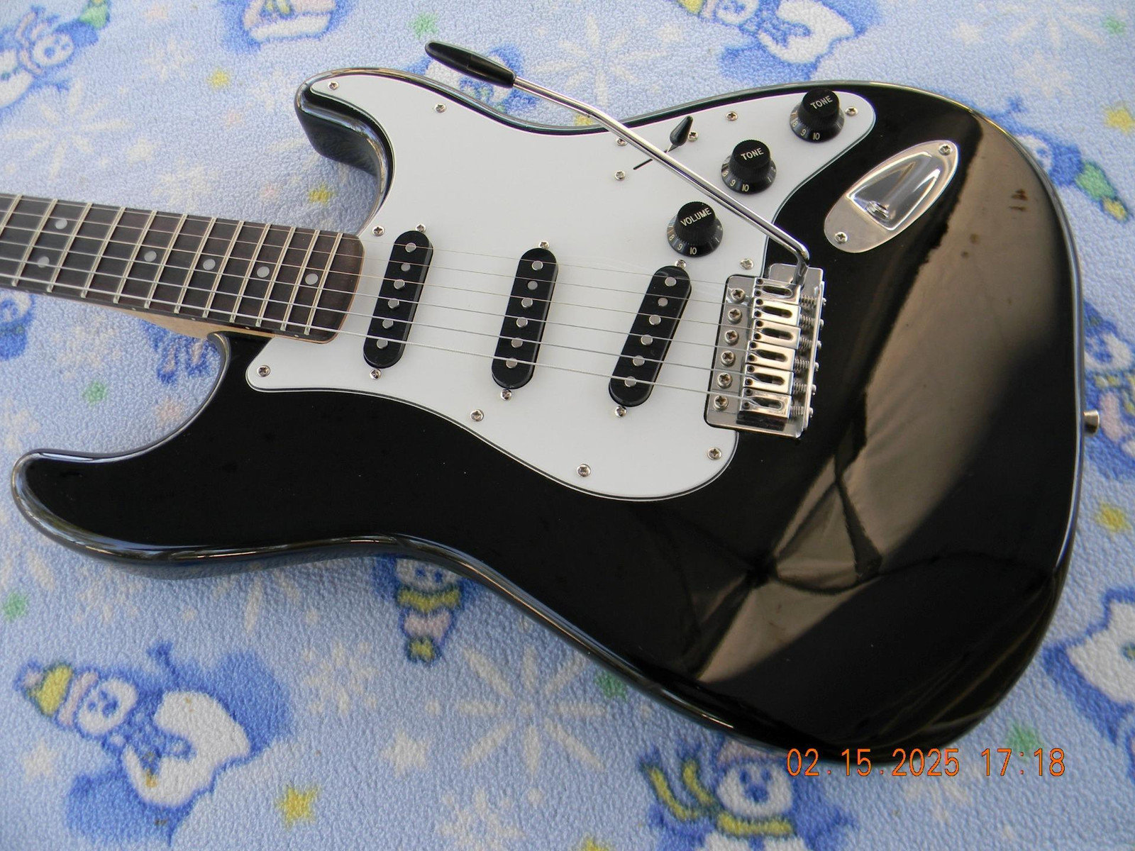 Squier “Custom Shack ” Stratocaster, Alnico 5 Pickups, Custom Wiring,Capacitor