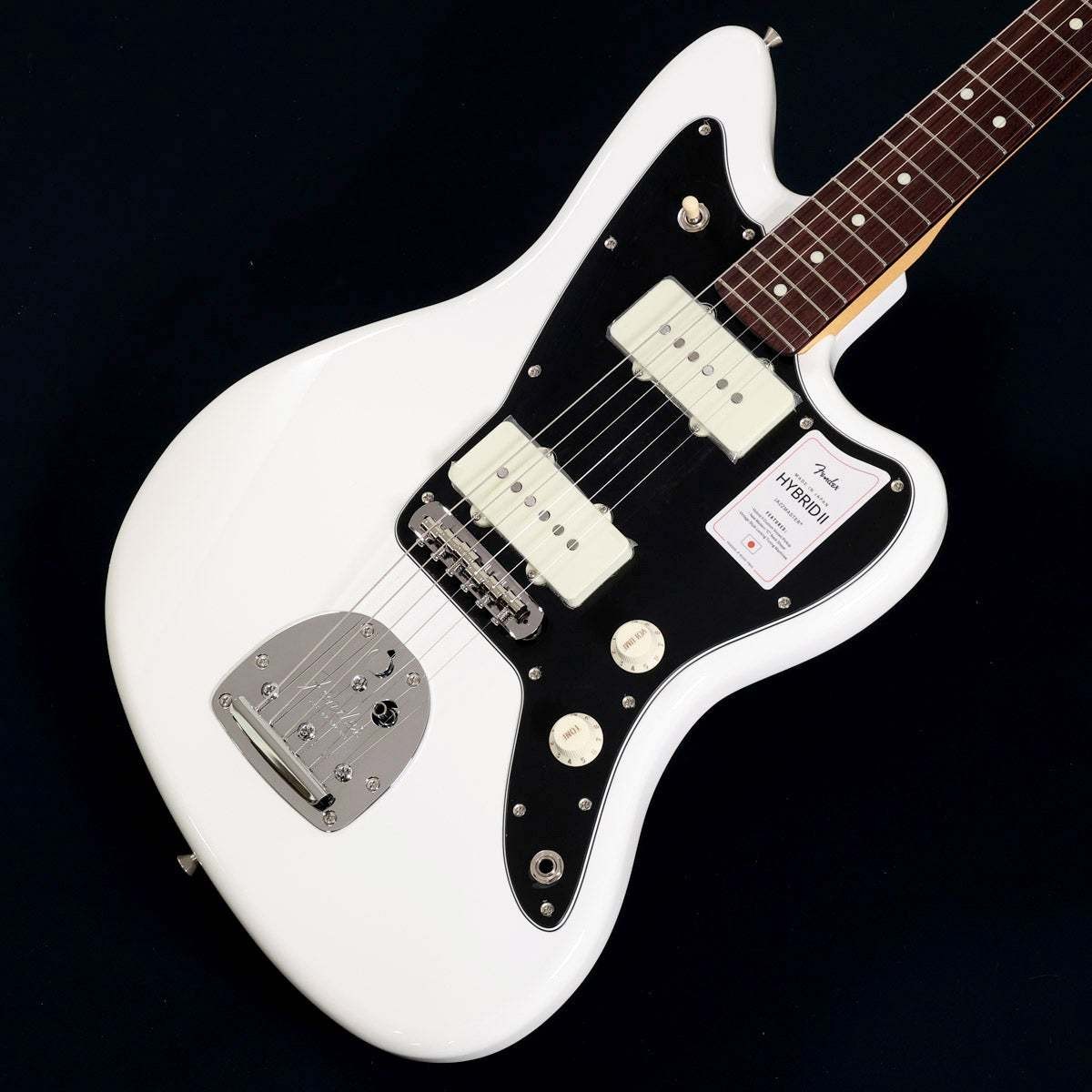 Fender Made in Japan Hybrid II Jazzmaster Rosewood Arctic White (with bonus item