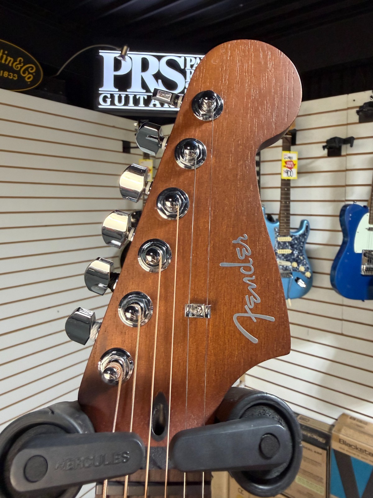 Fender Acoustasonic Standard Jazzmaster – Aged Natural + FREE Plek & Setup #350