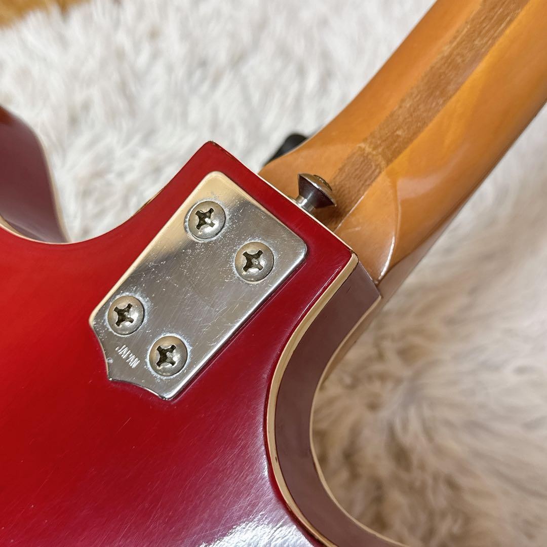 Acoustic Electric Guitar Morales ESP-180 Zen-on Red Vintage Made in Japan 050668