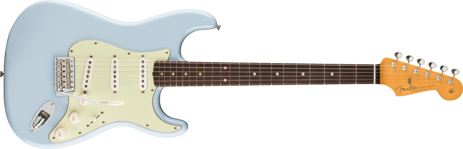 Fender Vintera II Road Worn ’60s Strat, Rosewood Fingerboard, Sonic Blue
