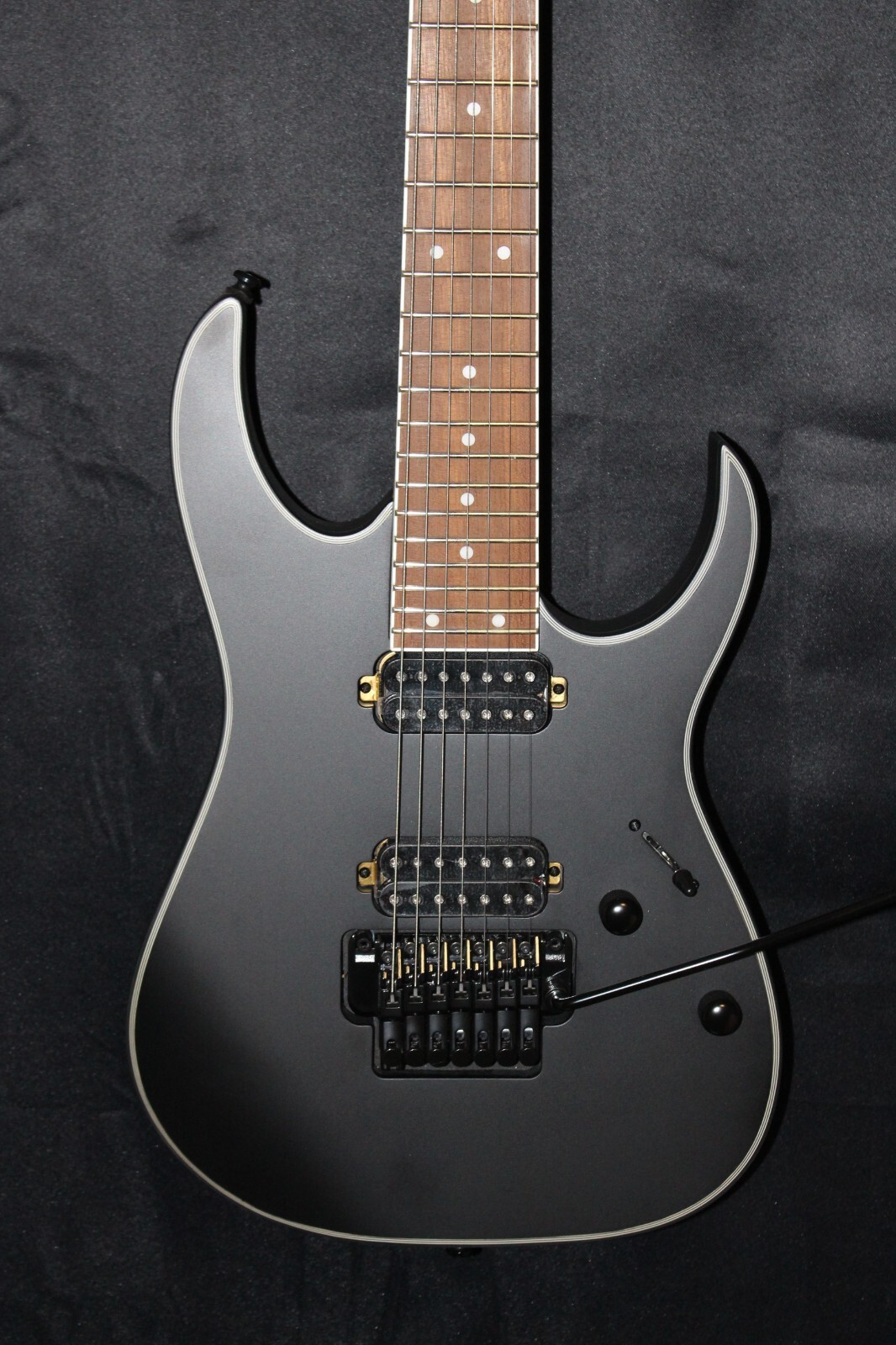 Ibanez RG7420EX 7-string Electric Guitar – Black Flat