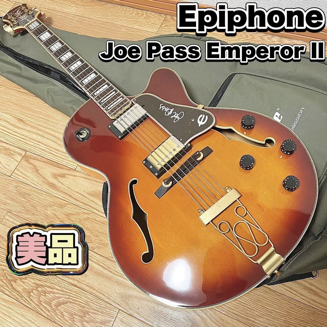 [Good Condition] Epiphone Joe Pass Emperor II Full Aco