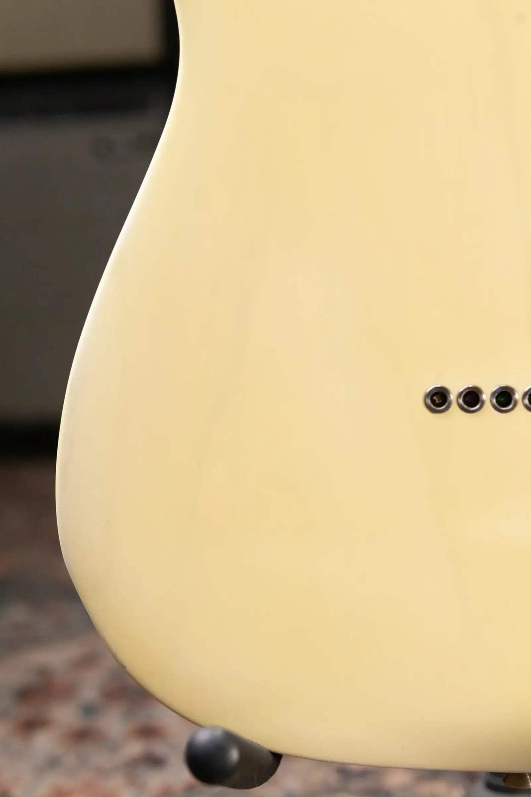 Fender 1956 Esquire Electric Guitar – Refinished Yellow with Hardshell Case – Us