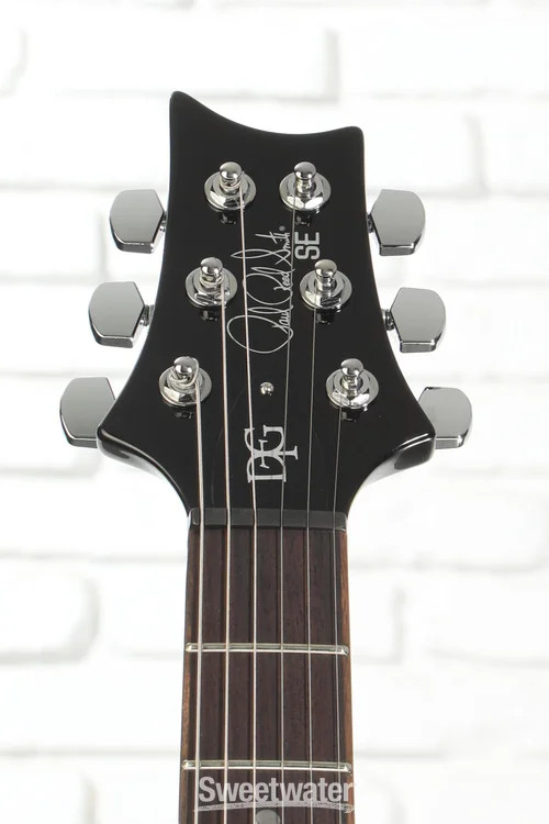 PRS SE DGT David Grissom Solidbody Electric Guitar – Gold Top