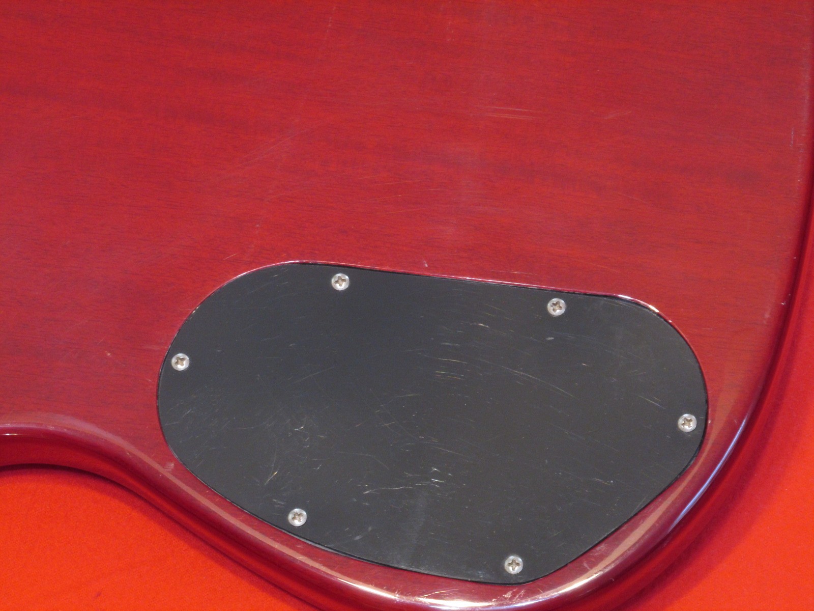 2020s Guild S-100 Polara Guitar Body Neck – See-Through Cherry Red