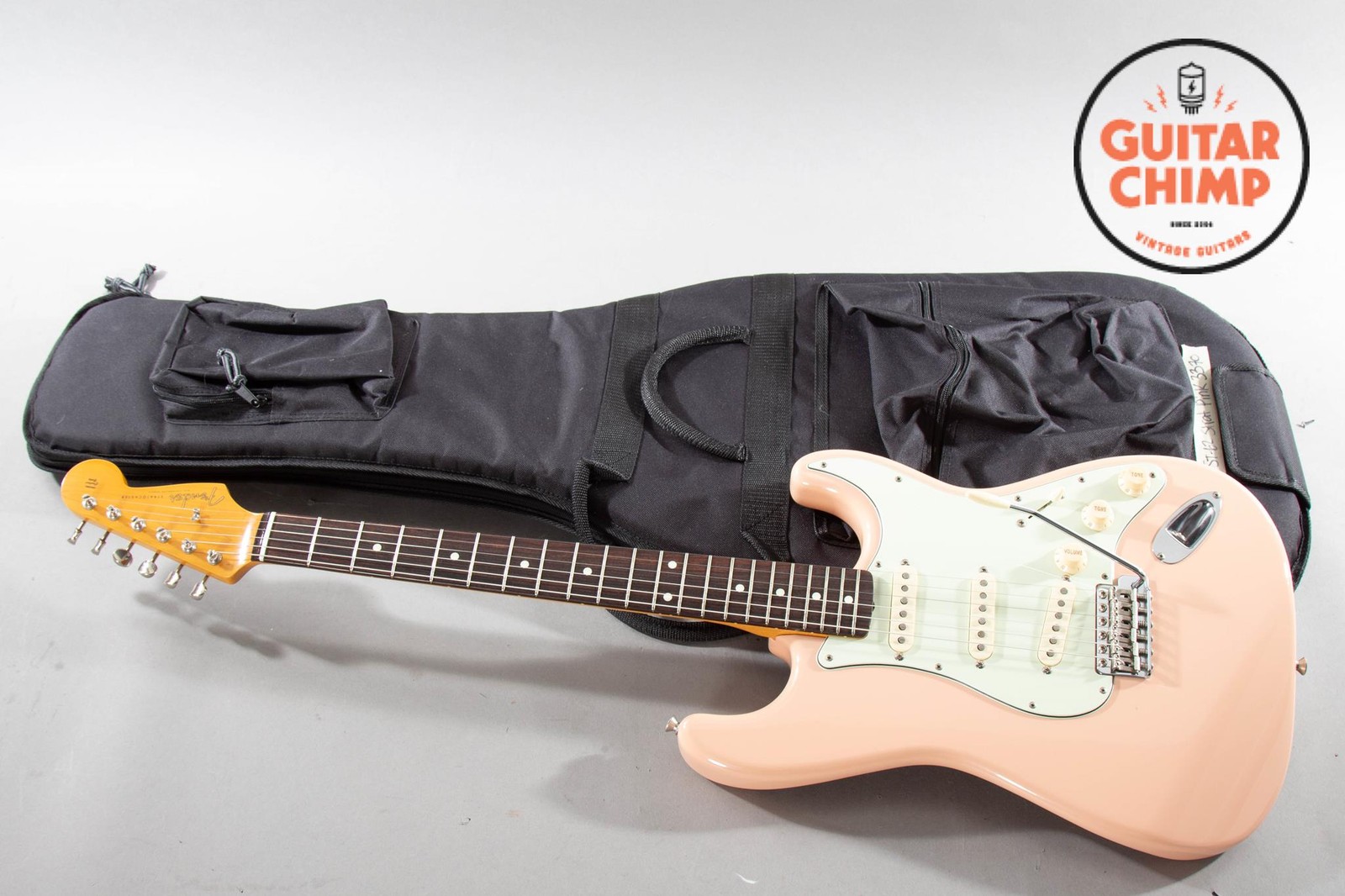 1999 Fender Japan ST62-70TX ’62 Reissue Stratocaster Shell Pink CIJ w/ USA Texas