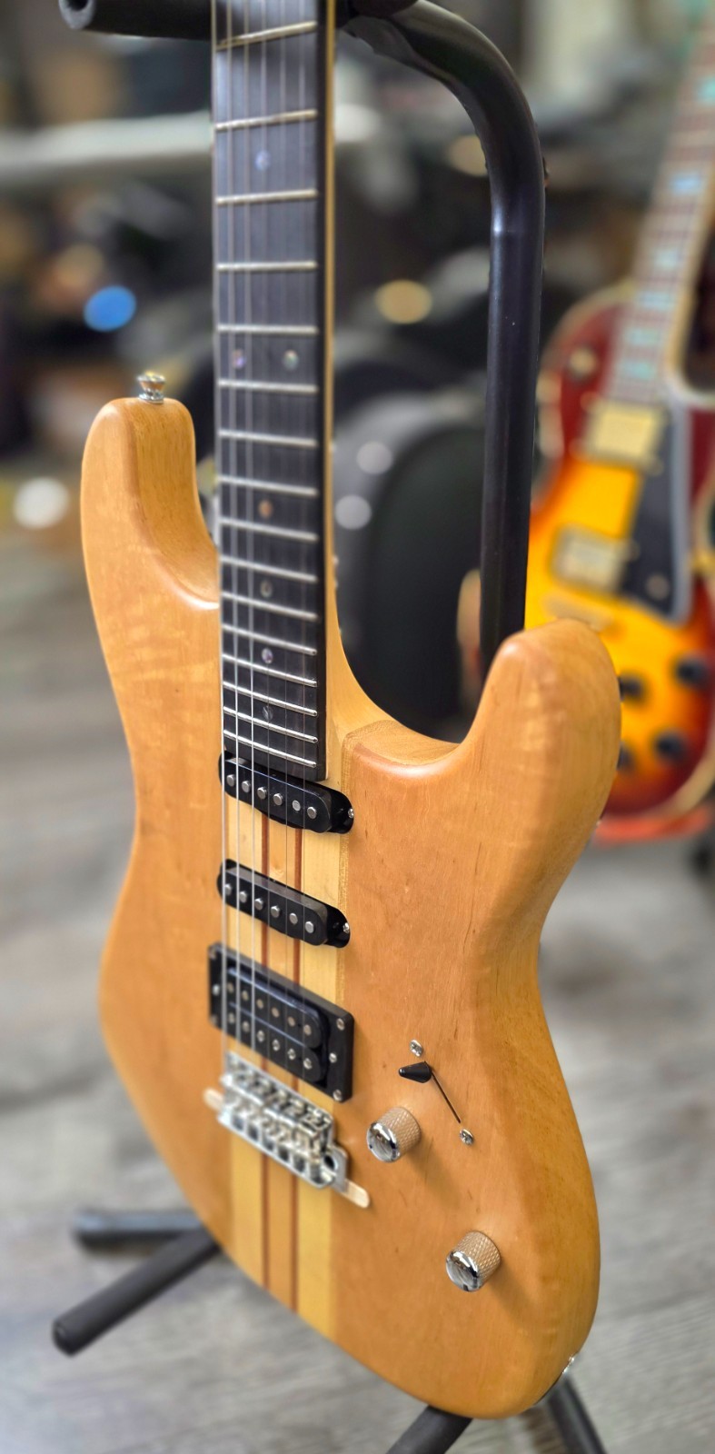 AIO S2-SSH Electric Guitar – Solid Maple Flame Top 14TK