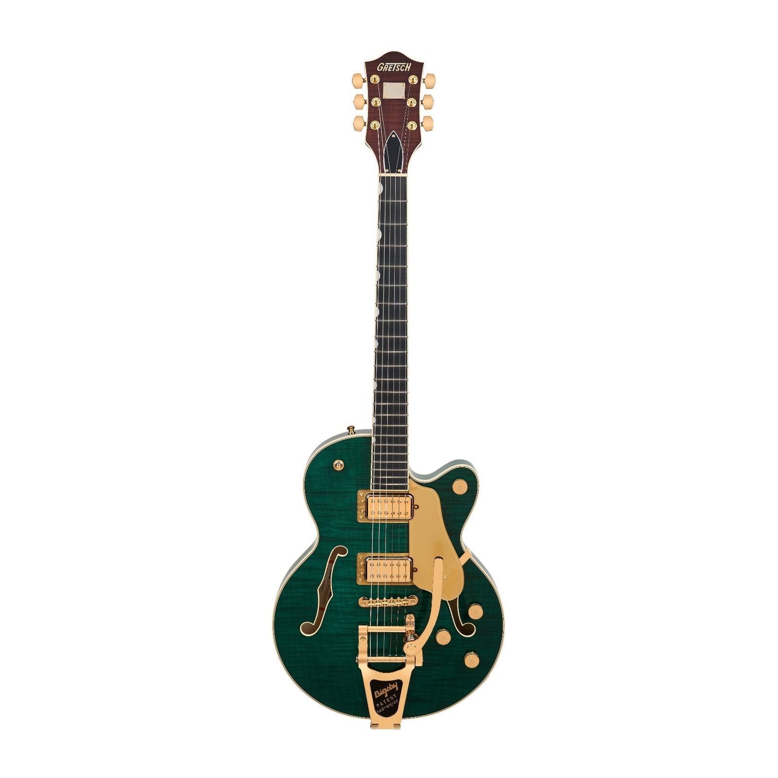 Gretsch Broadkaster Jr. LX Figured Center Block Electric Guitar (Tropic Aura)