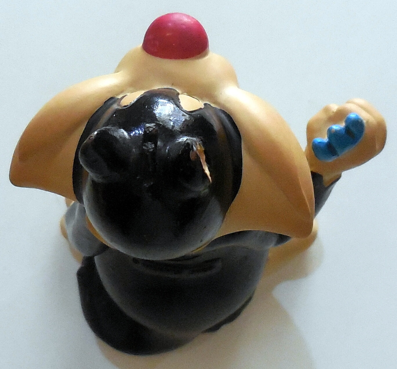 VINTAGE RUBBER TOY SQUEAK SYLVESTER WARNER BROS MADE ITALY 1960s 8″ no tweety
