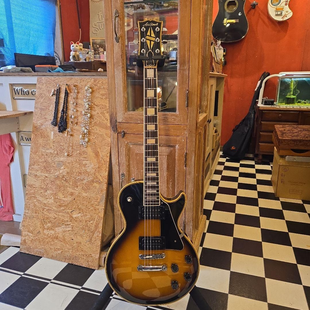 ARIA PRO II LC Dimarzio Early Square Foot Les Paul Safe Packing!